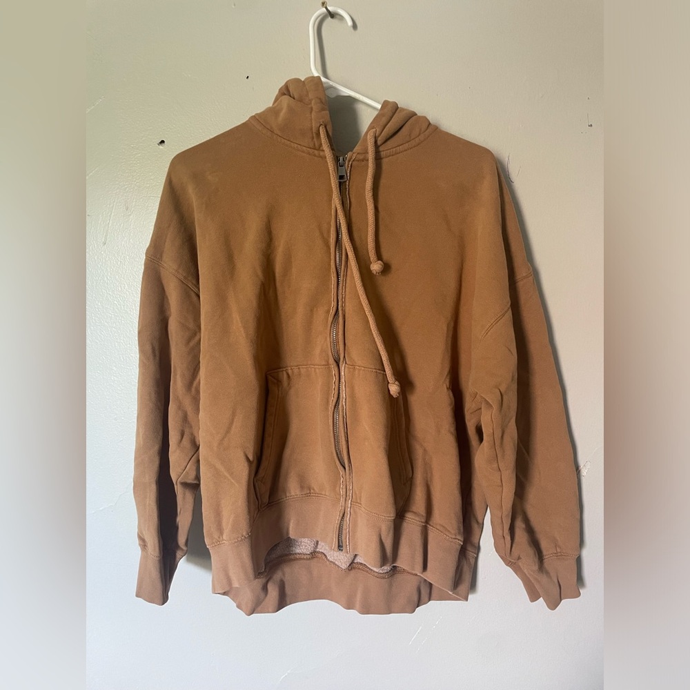 Brown American Eagle Slightly Cropped Sweatshirt